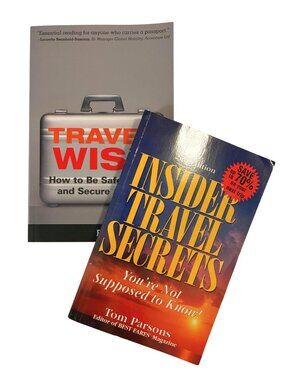 2 Paperback Books on Travel Tips & Tricks